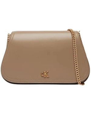Calvin Klein Cross Body Bags - Brown