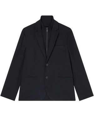 ARMANI EXCHANGE Jassen ,Blauw ,Leer Xm 002074 Af 22294 Blazer