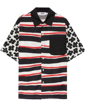 MSGM Katoenen Blouse - Zwart