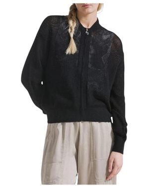 Deha Bomber Jackets - Black