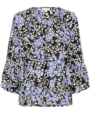 Kaffe Blouses - Blue