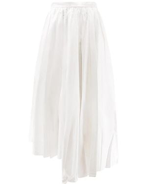 Self-Portrait Midi Skirts - White
