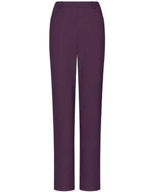 JAPANTKY Slim-Fit Trousers - Morado