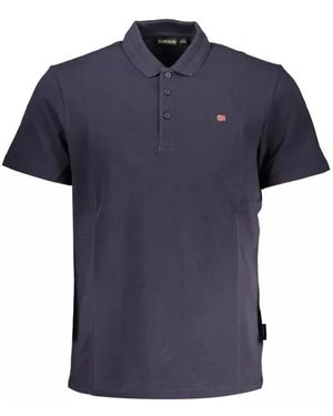 Napapijri Polo Shirts - Blue