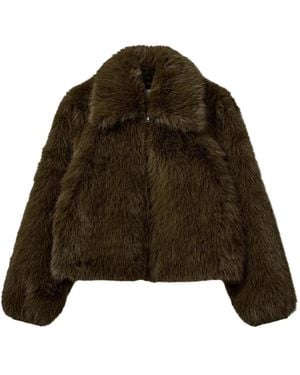 Sofie Schnoor Faux Fur & Shearling Jackets - Verde