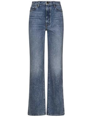 KHAITE Vaqueros Azules De Talle Alto, Mujer, Talla
