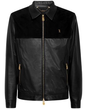 Billionaire Leather Jackets - Negro