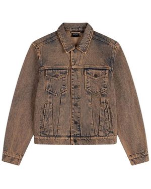 Daily Paper Cotton Denim Jacket - Bruin