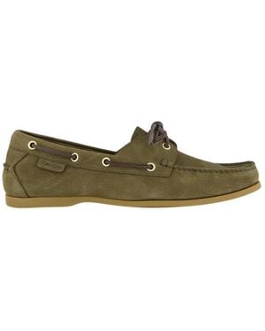 Tom Ford Boat Shoes - Green