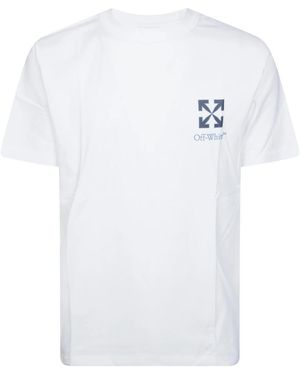 Off-White c/o Virgil Abloh Small Arrow Regular T-Shirt - Wit