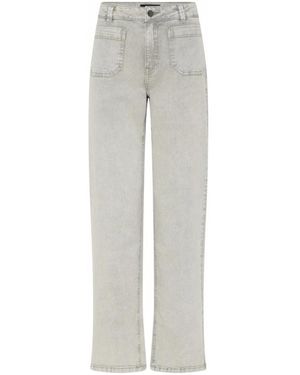 Cro Gerades Jeans - Grau