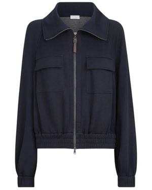 Brunello Cucinelli Cardigans - Bleu