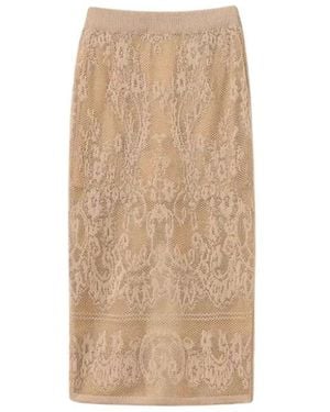 Twinset Midi Skirts - Neutro