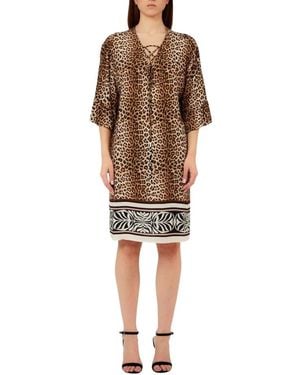 Liu Jo Midi Dresses - Brown
