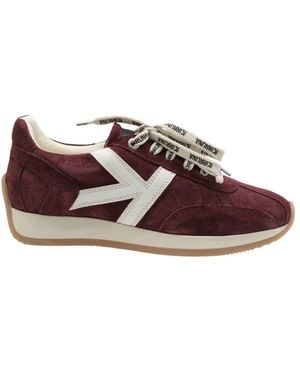 KIRUNA Schoenen ,Rood Sneaker - Bruin