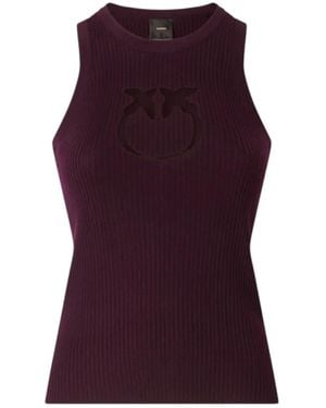Pinko Sleeveless Tops - Morado
