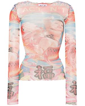 ACT N°1 Long Sleeve Tops - Rose