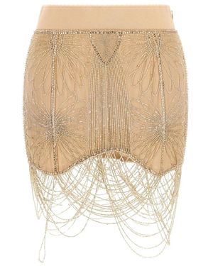The Attico Minirok - Naturel