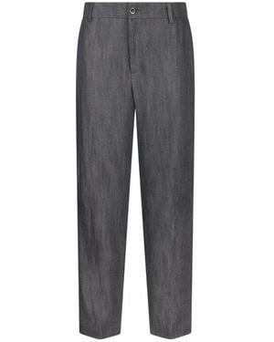 Liu Jo Straight Trousers - Grijs