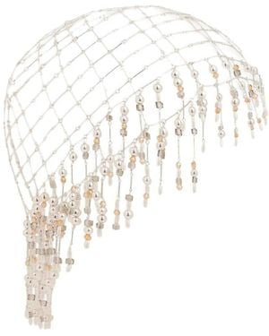 Rabanne Hair Accessories - Blanc