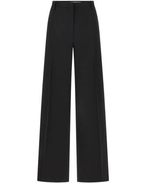 Fendi Wide Trousers - Negro