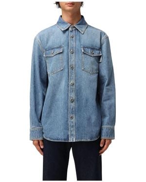 Bottega Veneta Denim Shirts - Blue