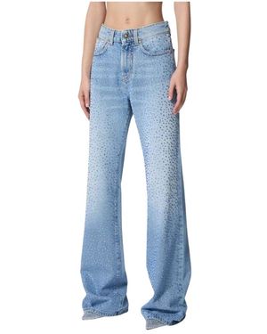 John Richmond Flared Jeans - Azul
