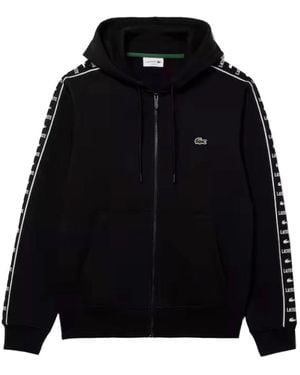Lacoste Zip-Throughs - Black