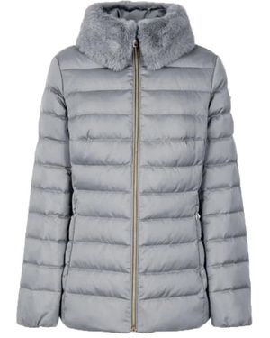Geox Jassen ,Blauw ,Coats - Grijs