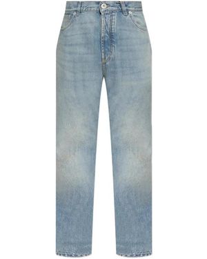 McQueen Straight Fit Jeans - Blue