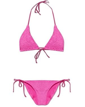 Paramidonna Badmode ,Roze ,Tweed Bikini Ema