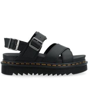 Dr. Martens Flat Sandals - Black