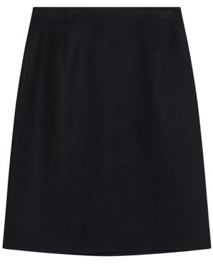 Loro Piana Vivian Cashmere Skirt - Black