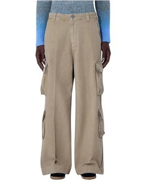 ERL Wide Trousers - Natural