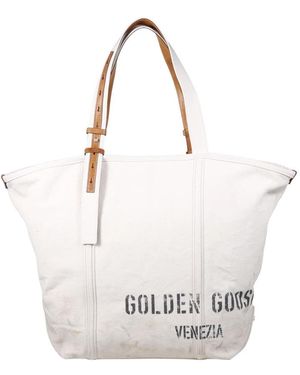 Golden Goose Tote Bags - White
