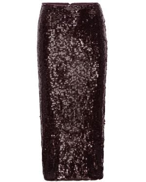 ROTATE BIRGER CHRISTENSEN Pencil Skirts - Brown