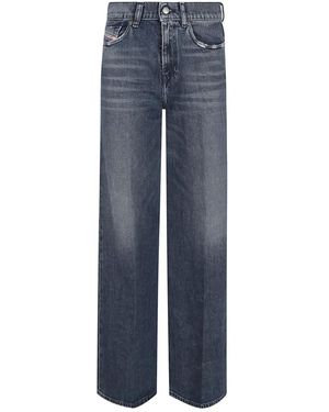 DIESEL Straight Jeans - Blu