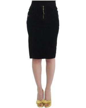 Roberto Cavalli Pencil Skirts - Black