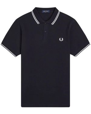 Fred Perry Polo Shirts - Blue