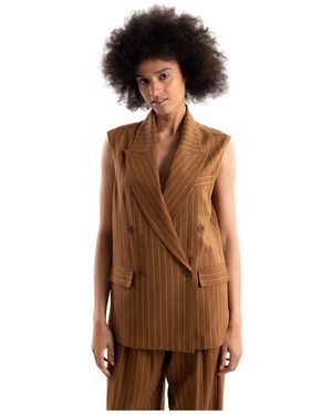 hinnominate Vests - Brown