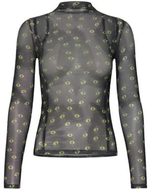 HUGO Long Sleeve T-Shirts - Gray