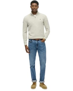Superdry Strickpullover - Blau