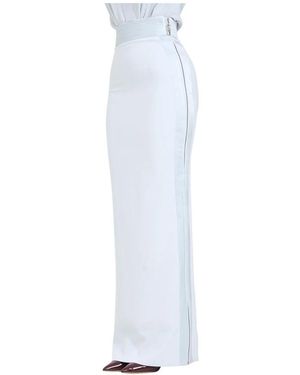 Elisabetta Franchi Maxi Skirts - White
