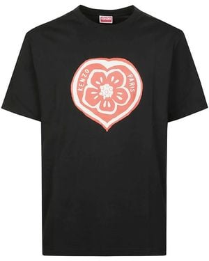 KENZO Boke Heart Classic T-Shirt - Zwart