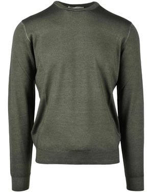 FILIPPO DE LAURENTIIS Round-Neck Knitwear - Vert