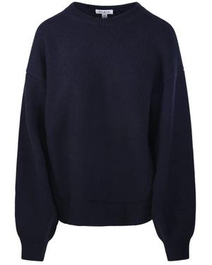 Alaïa Gebogen Trui - Blauw