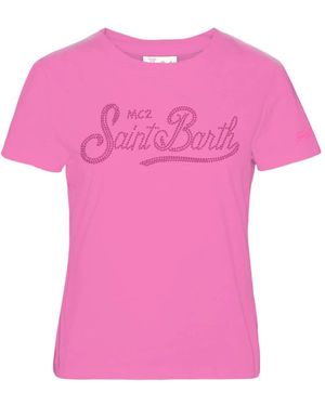MC2 Saint Barth T-Shirts - Pink