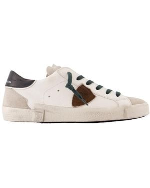 Philippe Model Prsx Lage Sneakers - Wit