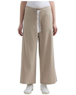 Replay Wide Trousers - Gris