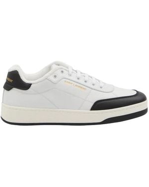 Saint Laurent Tennis Sneaker - Wit